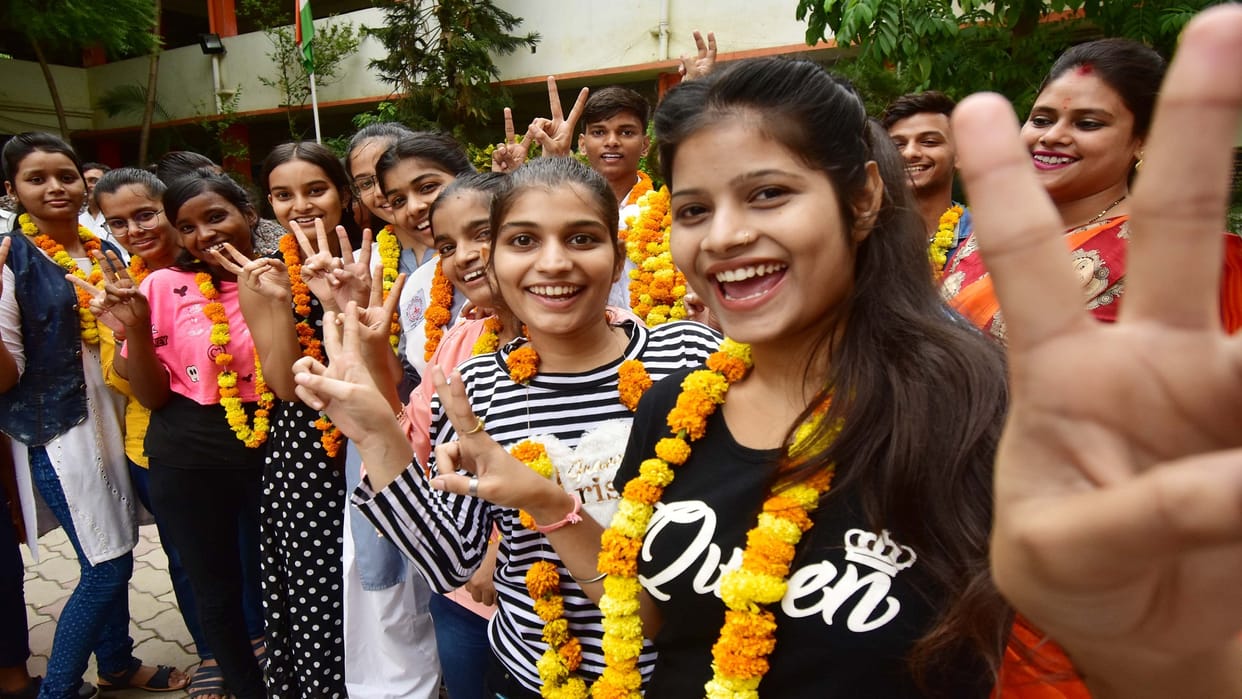 upmsp up board 10th 12th result 2022: Top ten merit daughters of the district hit clean sweep in Inter