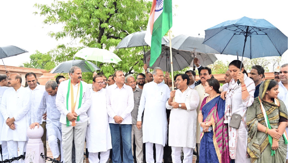 Agnipath Protest CM Ashok Gehlot and Govind Singh Dotasara targeted Modi government RSS Rajasthan 