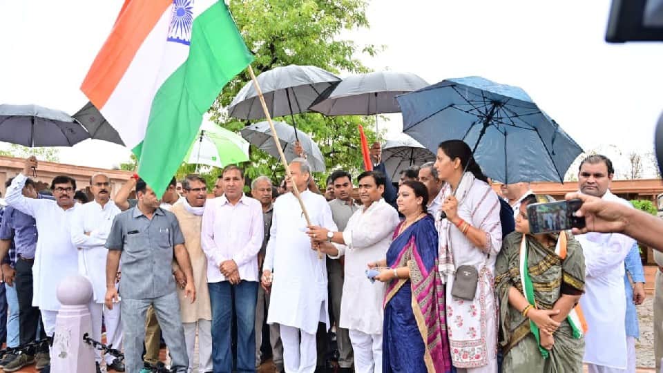 Agnipath Protest CM Ashok Gehlot and Govind Singh Dotasara targeted Modi government RSS Rajasthan 