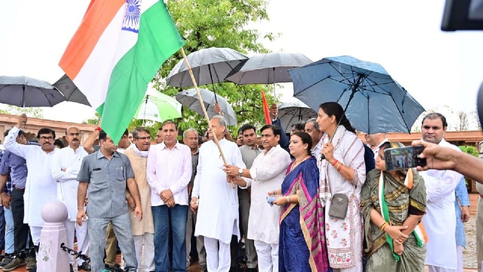 Agnipath Protest CM Ashok Gehlot and Govind Singh Dotasara targeted Modi government RSS Rajasthan 