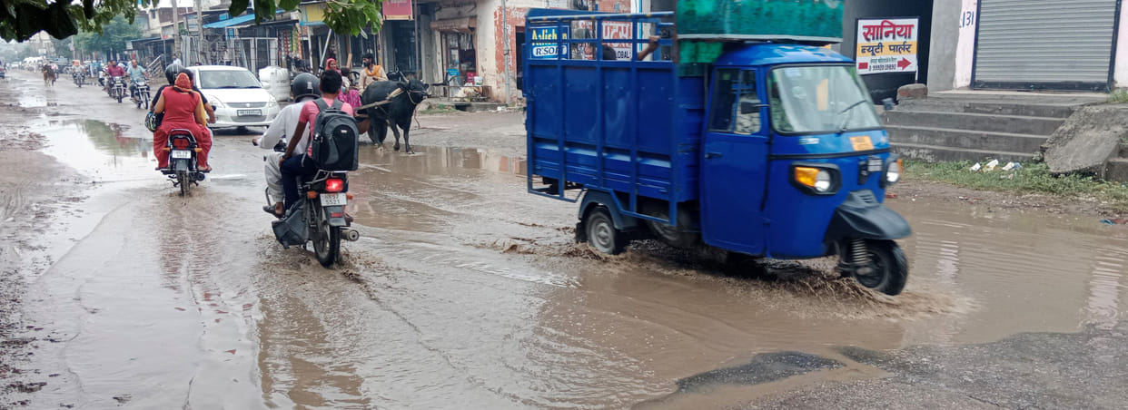 No cleaning of drains, streets, roads submerged, Kurukshetra
