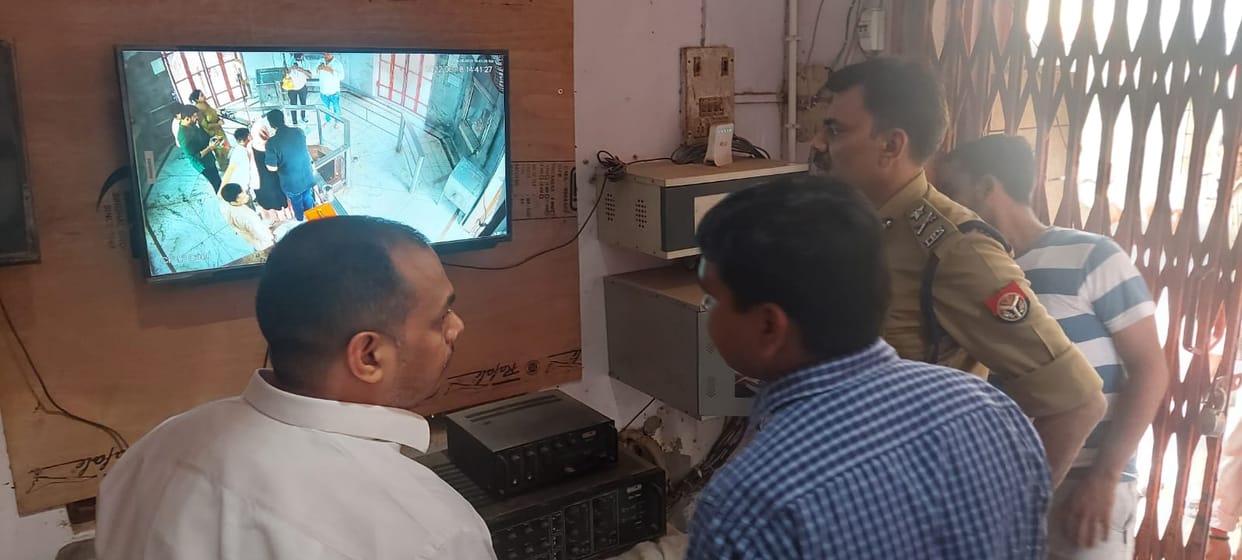 Commissioner, IG inspected Pura Mahadev Temple