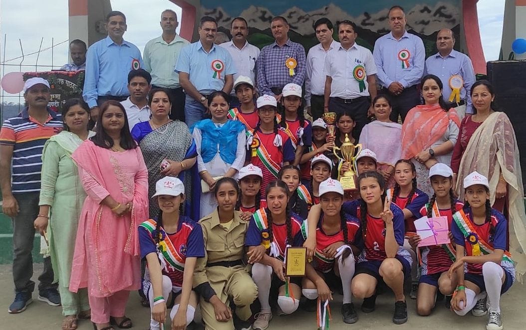 Jogindernagar Girls School became the overall champion