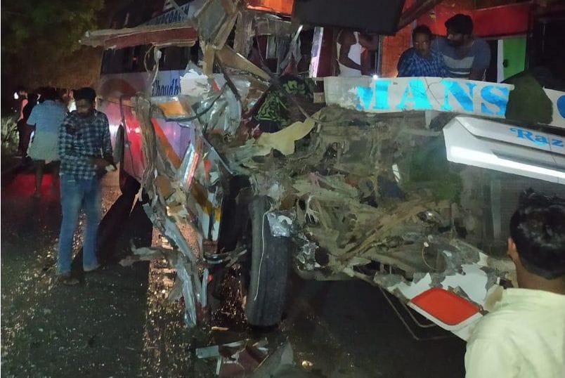 Hathras: Bus collided with trolley, 12 passengers injured, five in critical condition