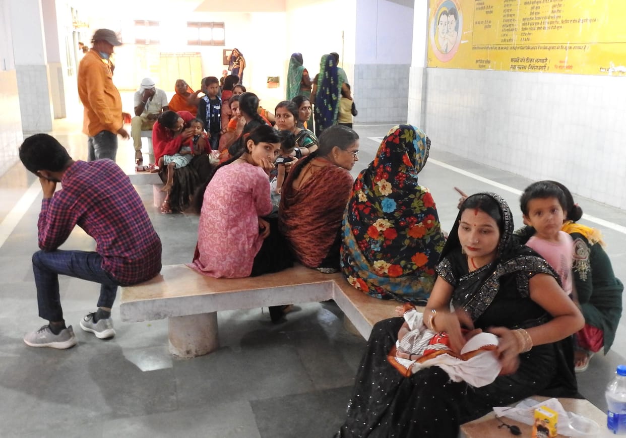 patient increase in district hospital