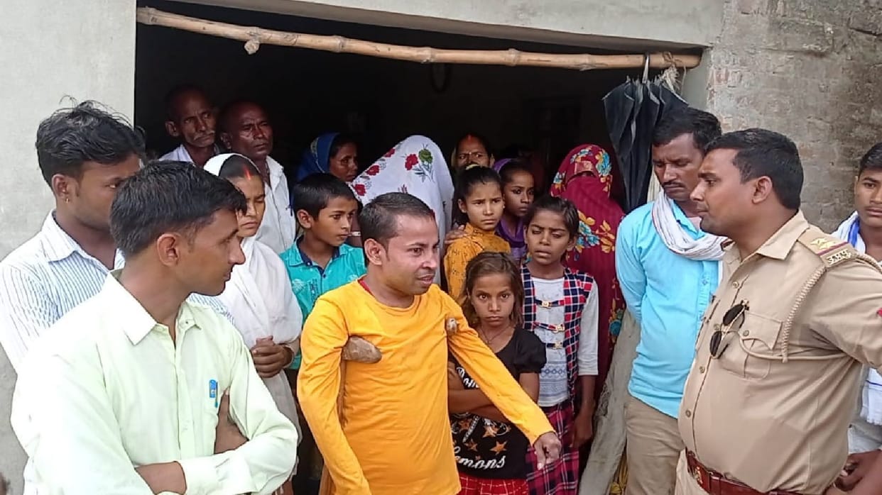 Demonstration at the police station accused of conversion