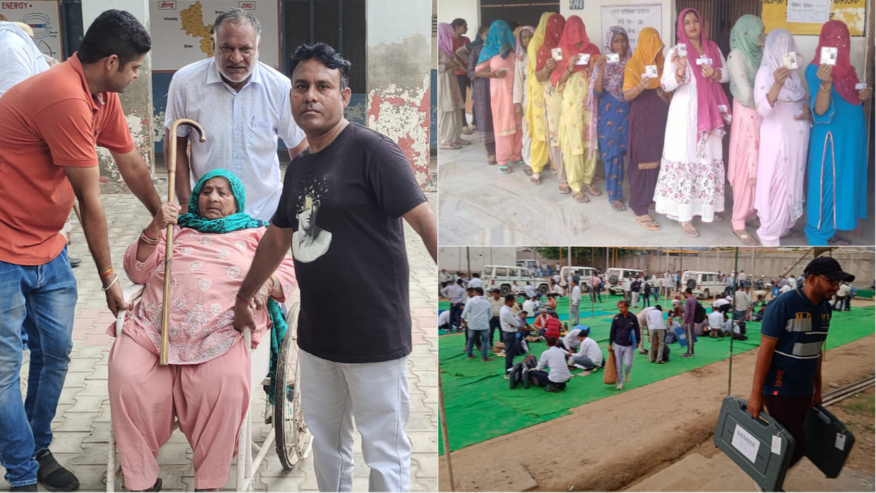 More than 70 percent voting took place in Jind district in civic elections