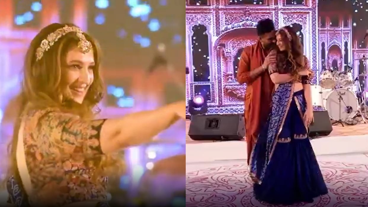 Deepak Chahar Shares video of dance from his wedding wrote had more pressure than a cricket Match