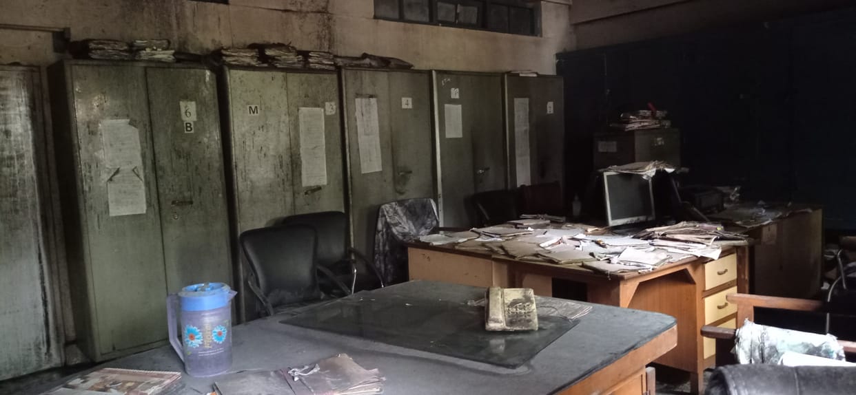 Fire in the establishment branch of KU due to short circuit, Kurukshetra