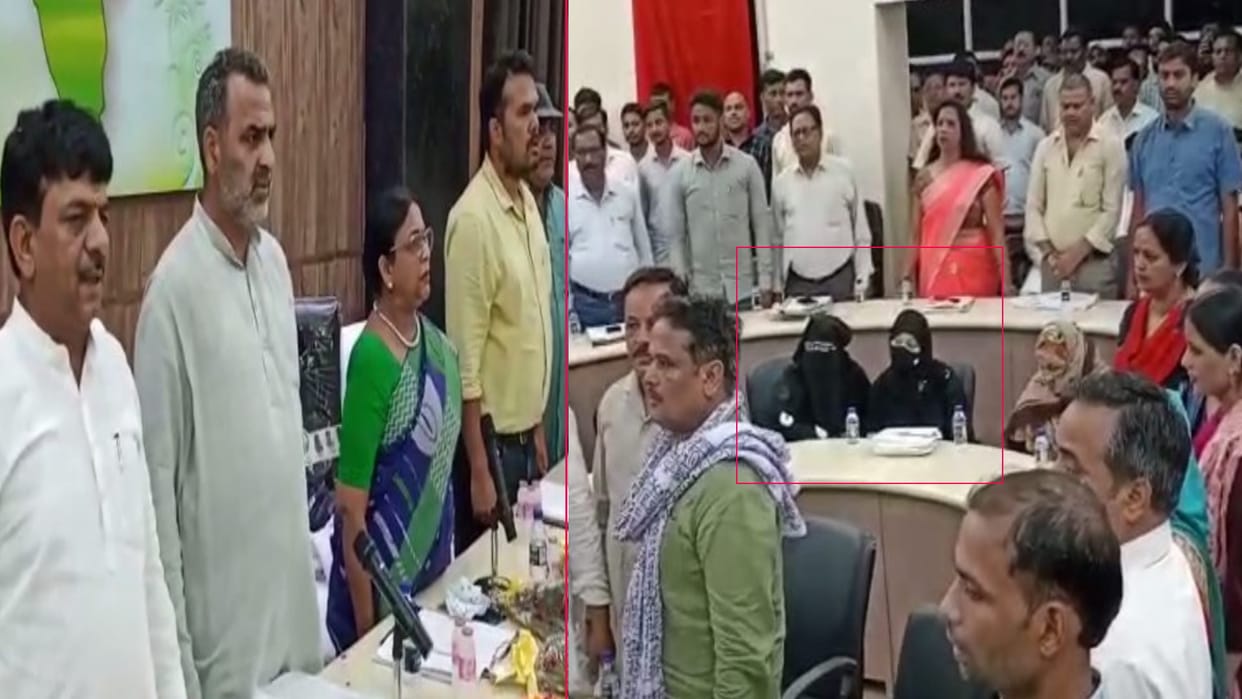 UP: dishonor of Rashtra geet in BJP leaders meeting in Muzaffarnagar