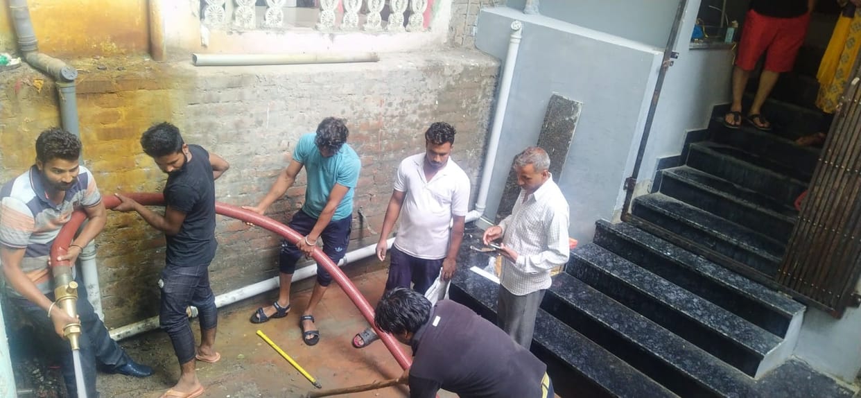 cleanness drive started in rampur