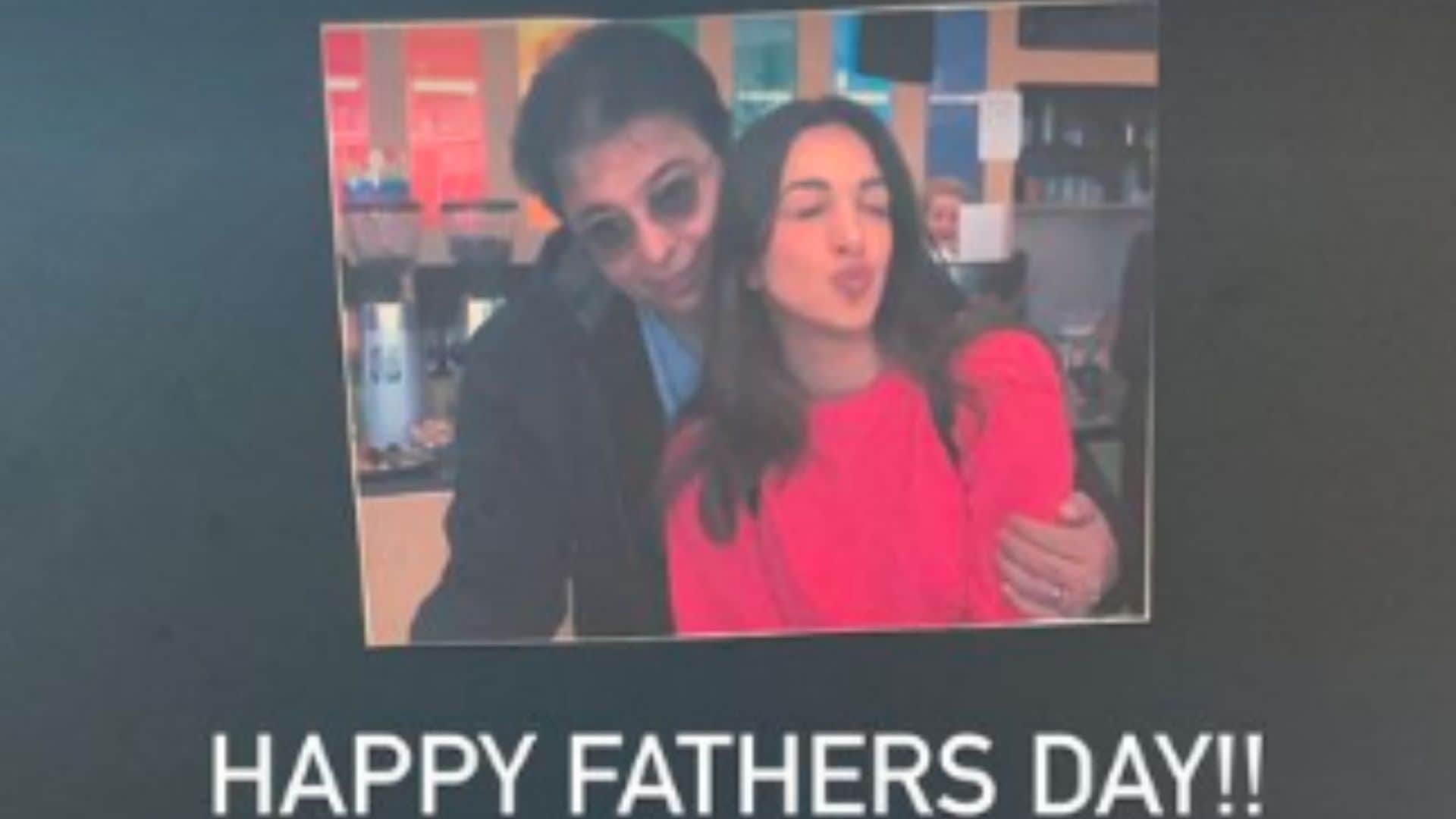 fathers day 2022 kareena kapoor kajol kriti senon madhuri dixit wished their father on social media