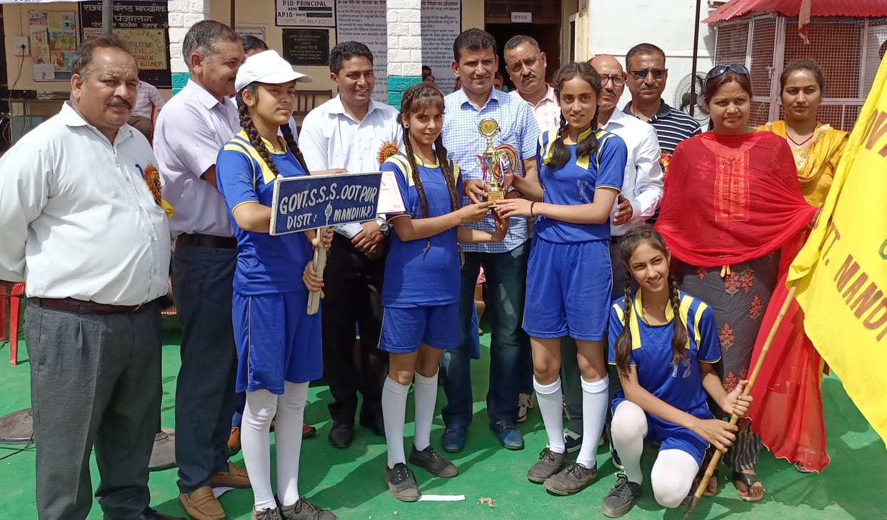mandi news, himachal news, Khuddi in volleyball, winner in kabaddi