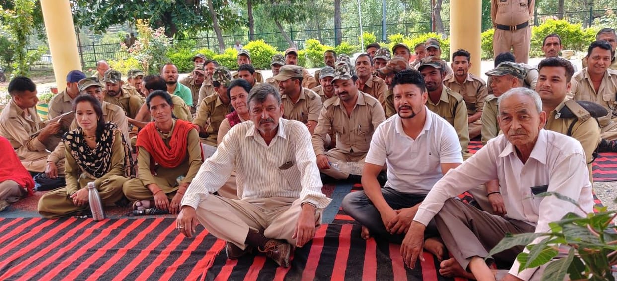 Protest Over Pay Hike