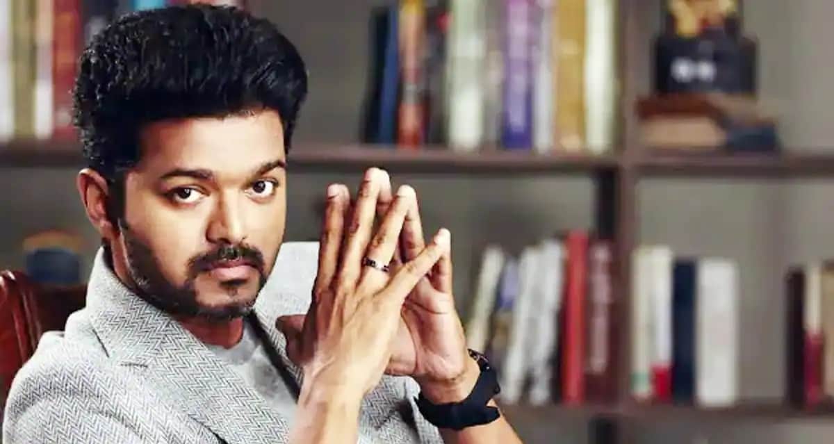 Thalapathy 66 thalapathy vijay and rashmika mandana starrer film first look poster release