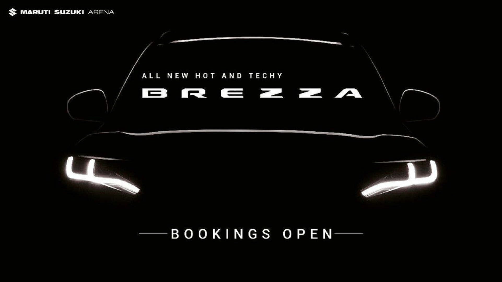 Maruti Suzuki Starts Bookings for 2022 Maruti Brezza Teaser Confirms Electric Sunroof maruti suzuki brezza 2022 features maruti suzuki brezza 2022 launch date in india