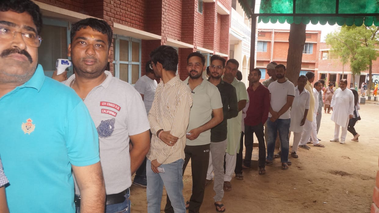 Body elections: 73.1 percent voting in Ellenabad