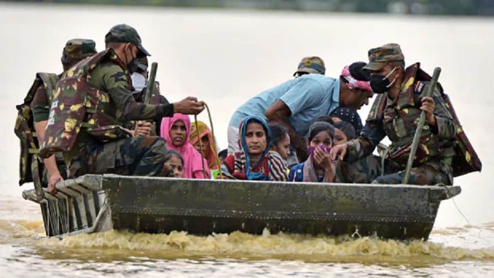 Center declares Assam floods as 'serious natural calamity', Himanta Biswa Sarma said - Center will give 90 percent of rehabilitation