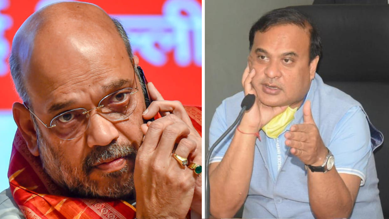 assam flood live updates amit shah dials himanta biswa sarma says central team will visit state to assess damage