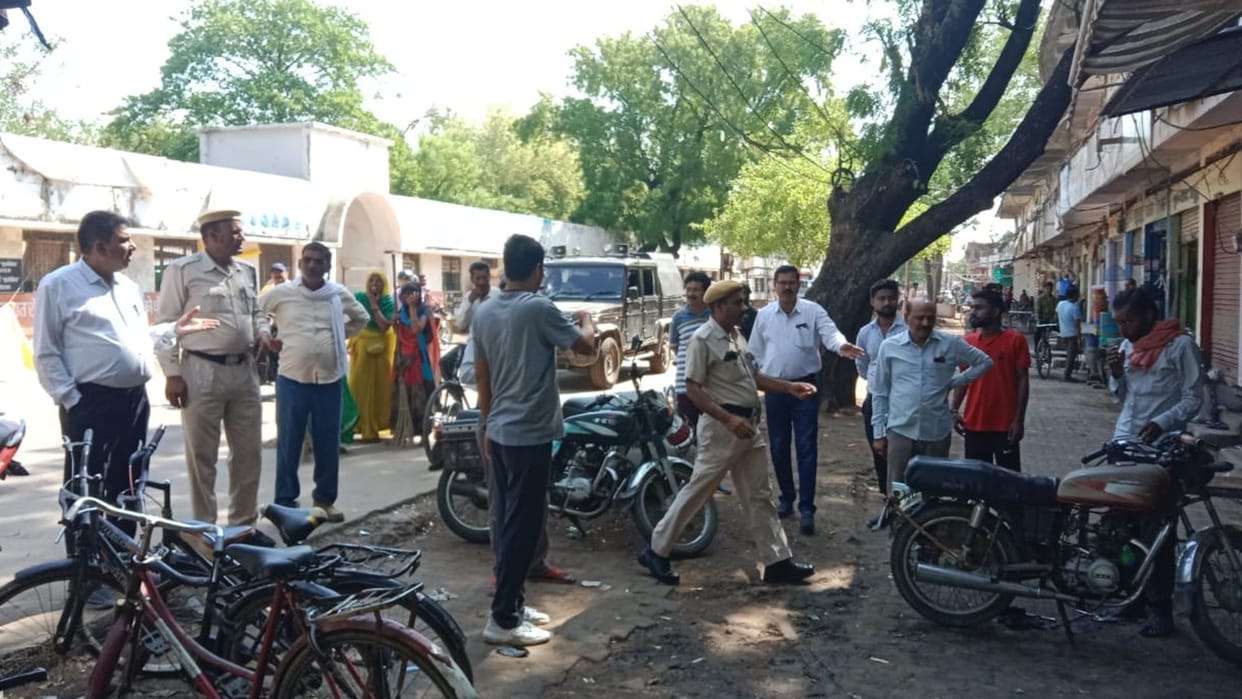 Chhatarpur: Efforts made to make the city clean and beautiful, encroachment removed on the instructions of collector