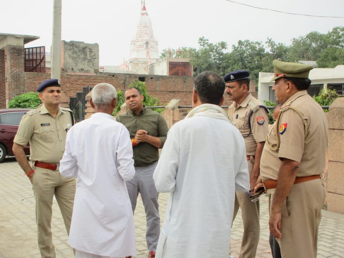 DM-SP inspected the Kanwar road
