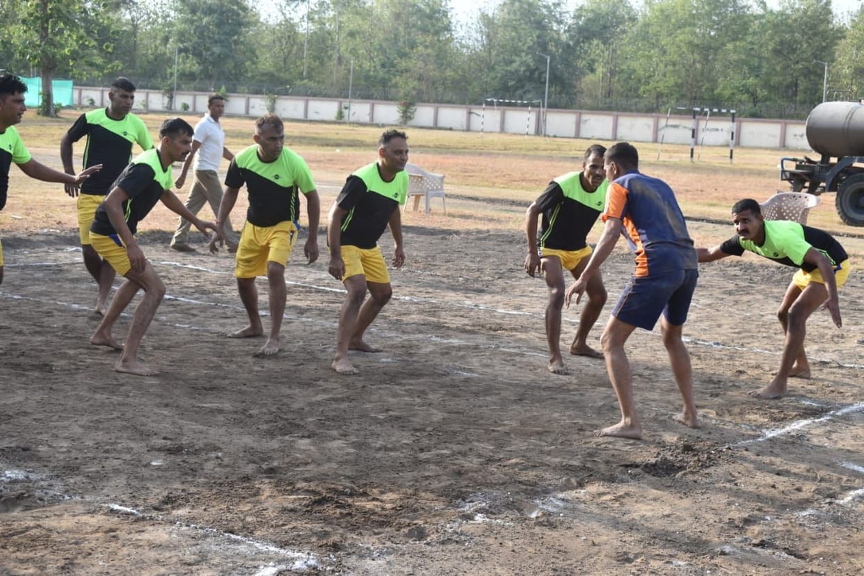 34th Corps ITBP Halduchur won in Kabaddi