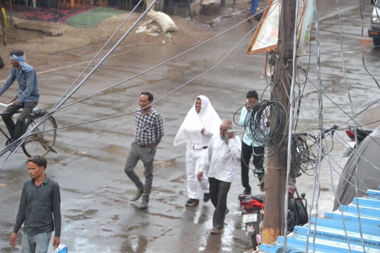 Kanpur Dehat : Mercury rises in the day, relief from rain in the evening, possibility of cloudy weather and drizzle for five days