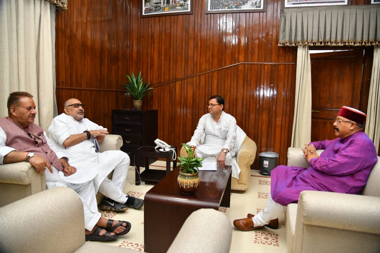 Center should give relaxation in standards to villages with a population of 150 to 250: CM Dhami