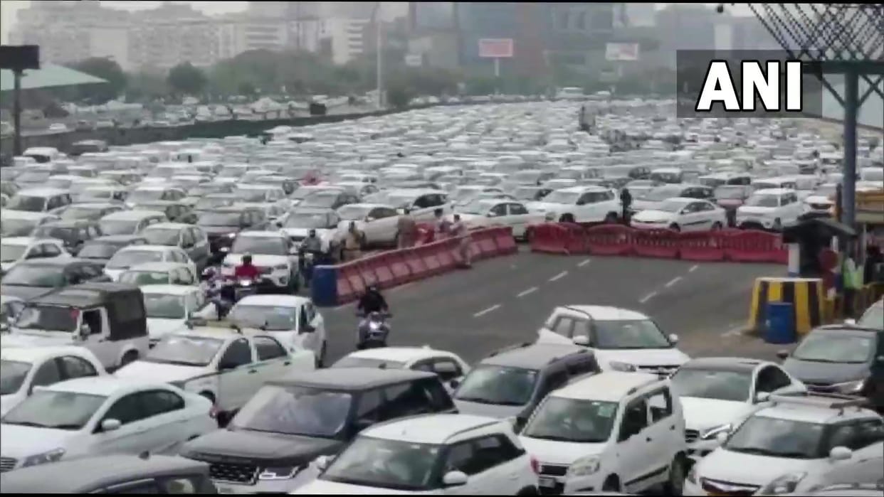 Many roads closed and diverted in Delhi due to ED probe and questions with Rahul Gandhi