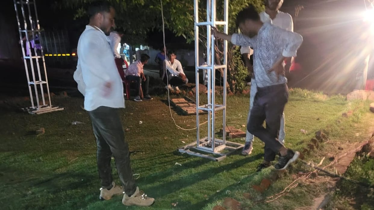 A young man died in Harsh firing at the wedding ceremony in Dholpur