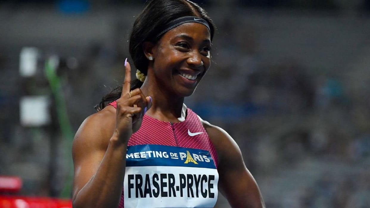 Diamond League Shelly Ann Fraser Pryce wins 100m gold in 10.67 seconds, breaks meet record of 10.72 seconds