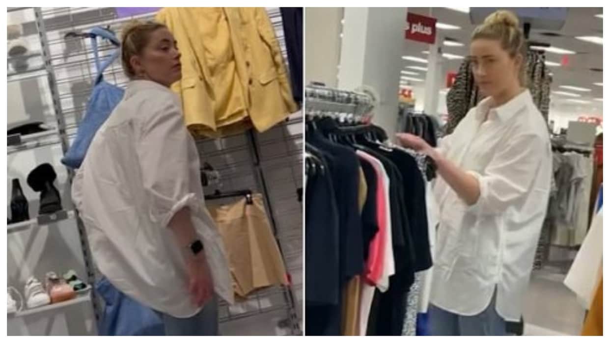 Amber Heard shopping at a discount store after her lawyers said, she cannot afford to pay compensation to Johnny Depp in Defamation trial