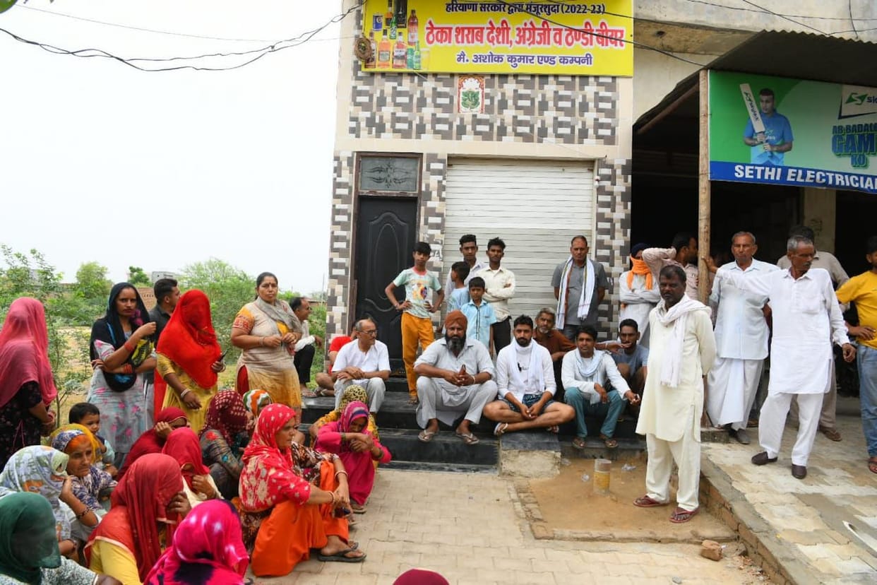 Villagers' anger against drugs flared up in Begu village