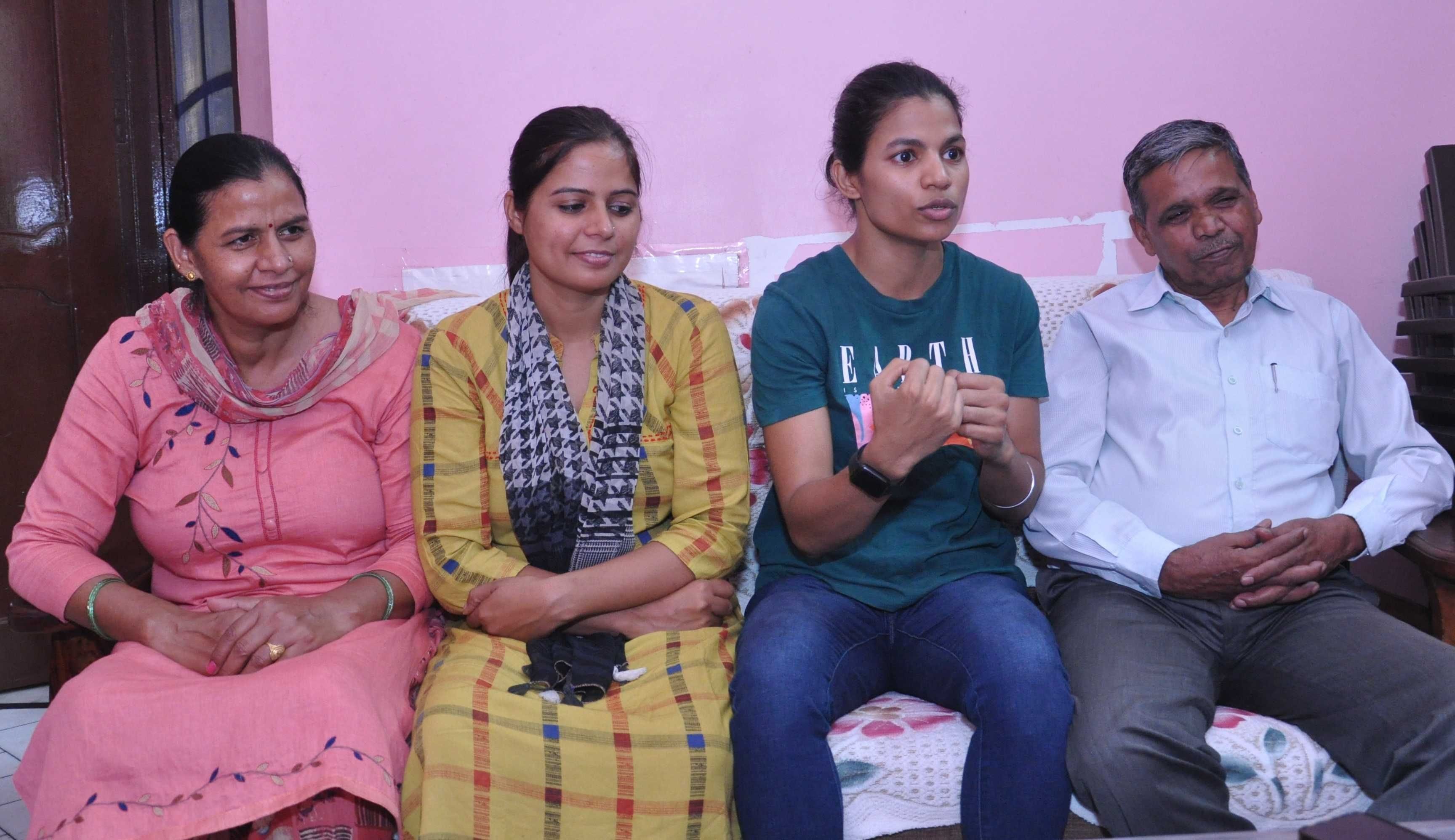 Boxer Meenakshi's punches in a Bollywood film