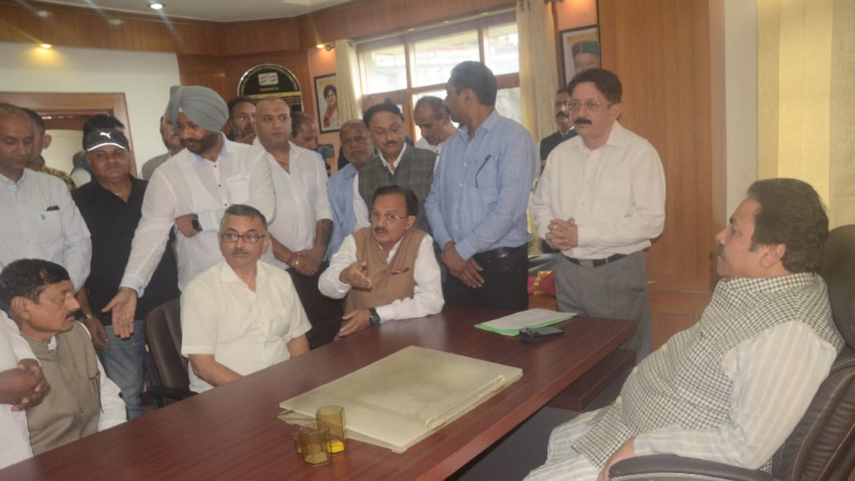 Himachal Congress in-charge Shukla said that Congress office bearers should stand in the fray for Vis elections