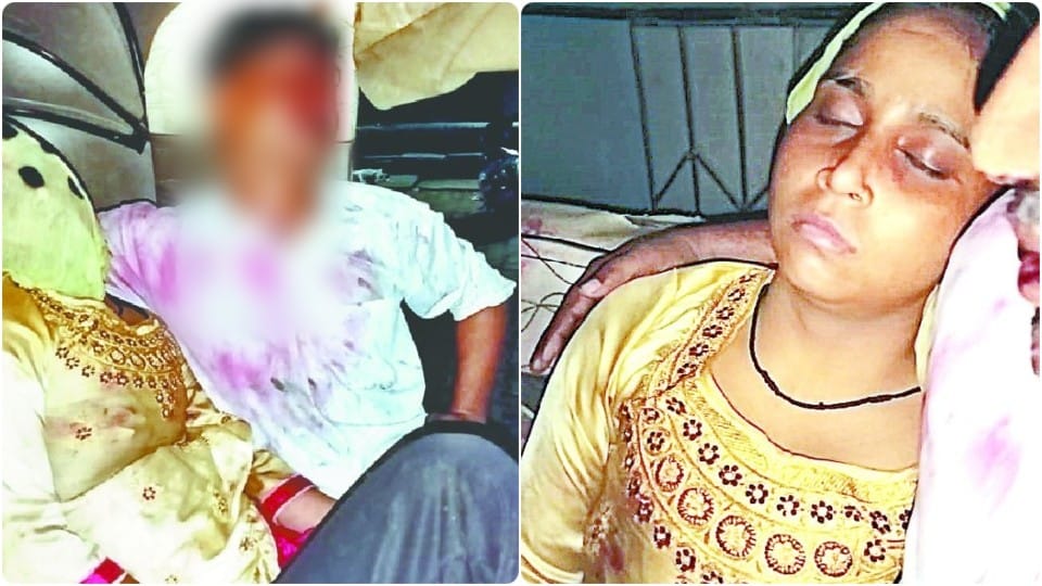 Stone pelting between two sides after dispute over road in Agra