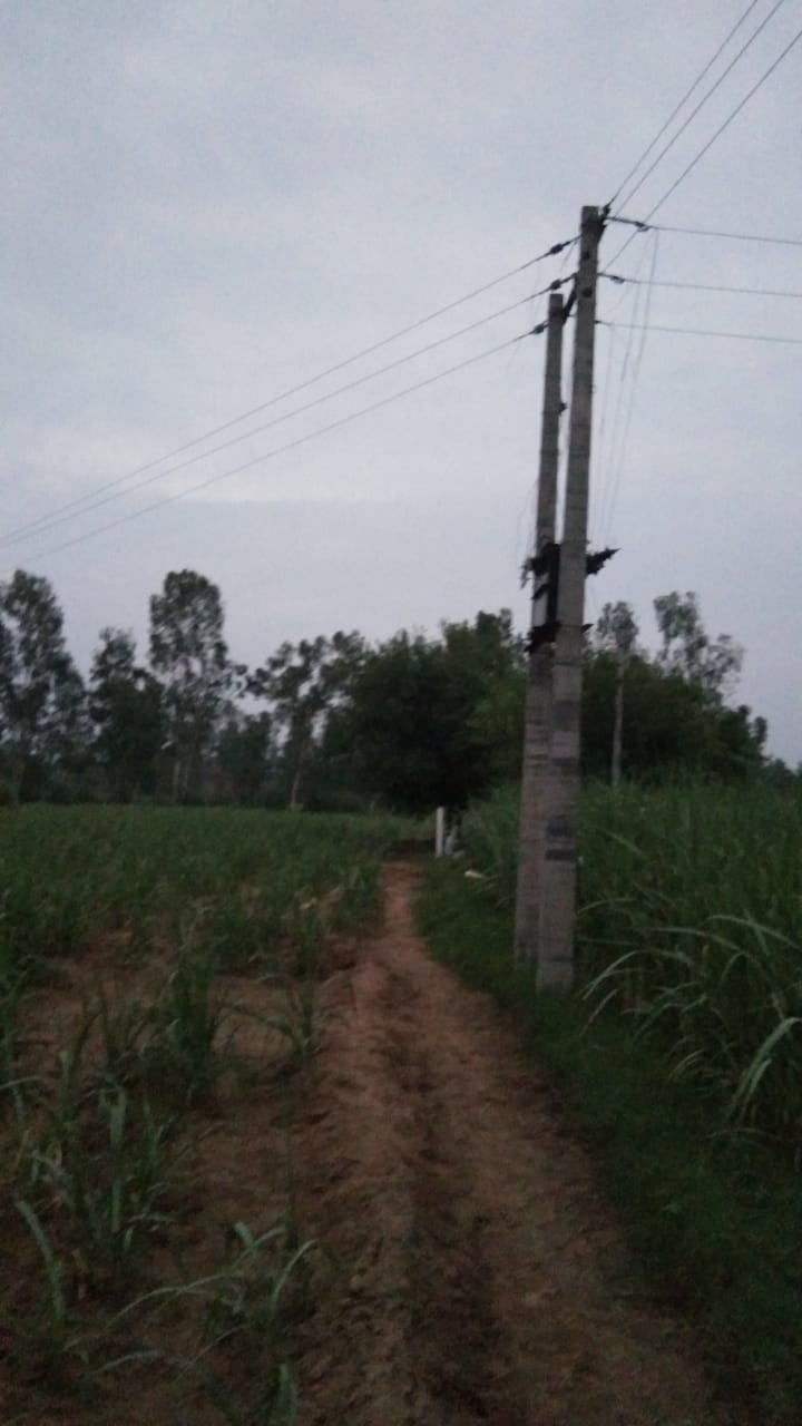 High tension line shifted from private personnel without permission, case against eight villagers