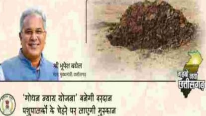 Chhattisgarh: Women-farmers presented a cow-calf to CM Baghel, know what is the matter