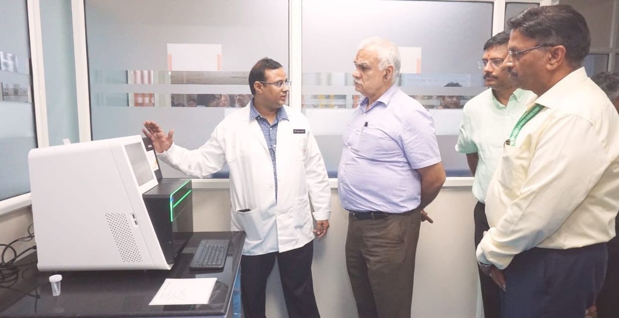 Chief Secretary inaugurates four laboratories including genome sequencing
