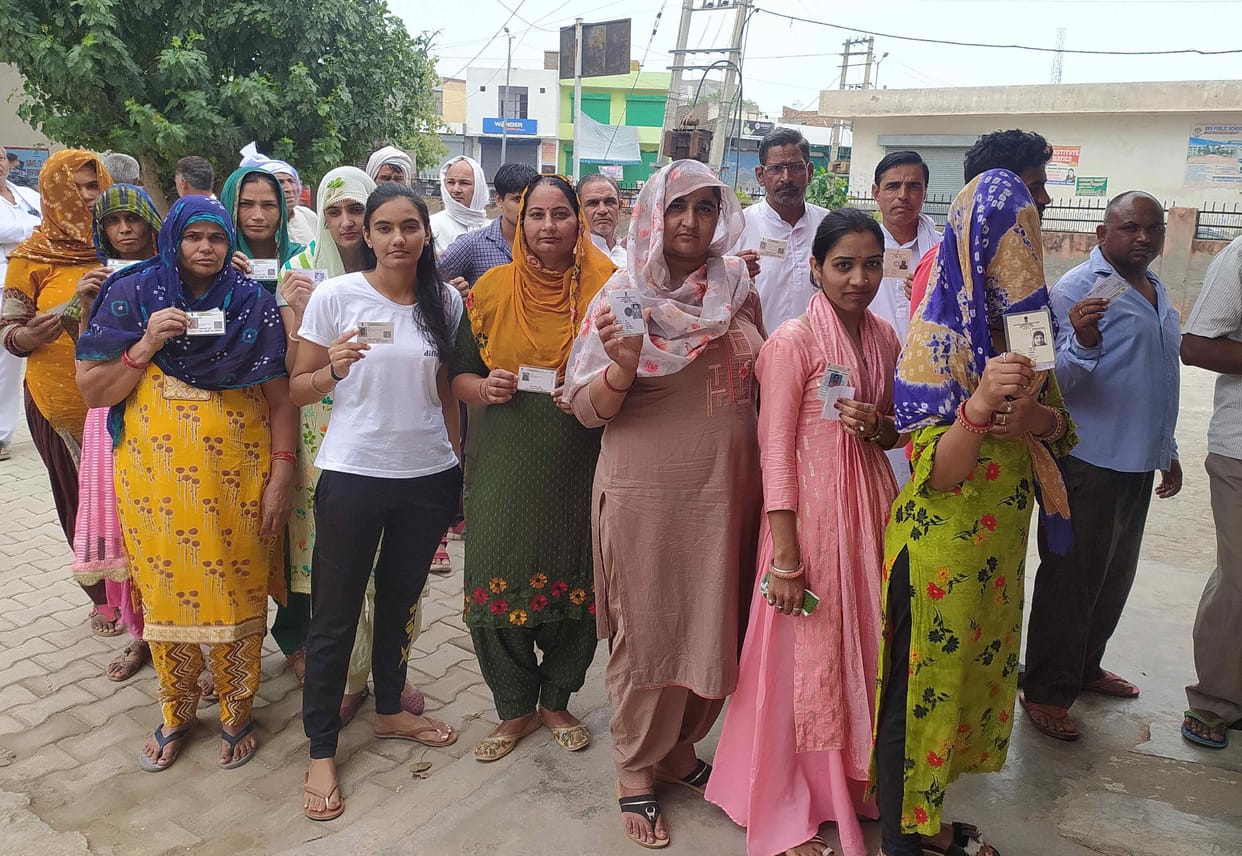 People showed enthusiasm, 77.5 percent voter turnout
