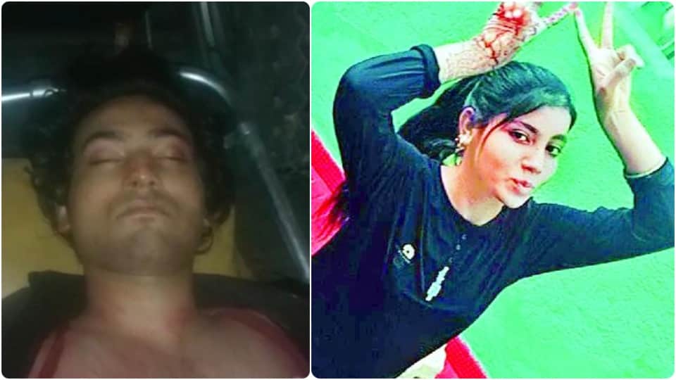 one sided lover three blows on the girl back with a knife died due to lung and heart burst
