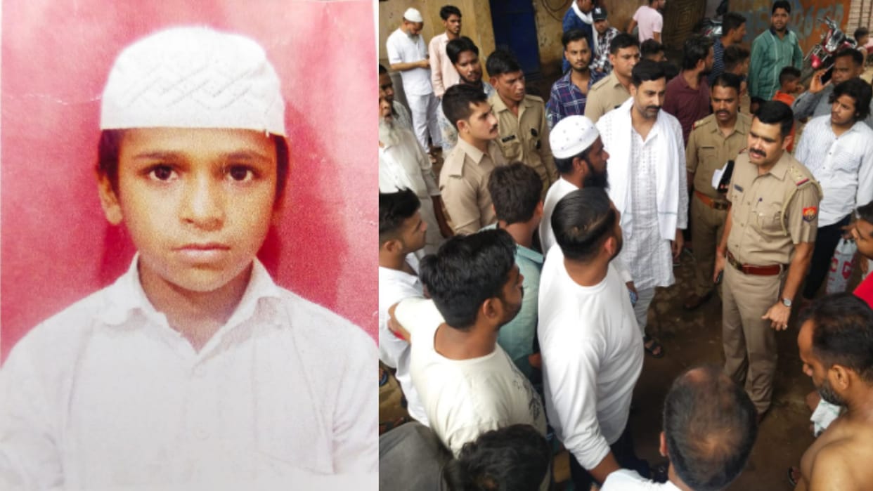 Meerut:teenager died while he was plucking berries from the tree, fell into the drain after being hit by the high tension line