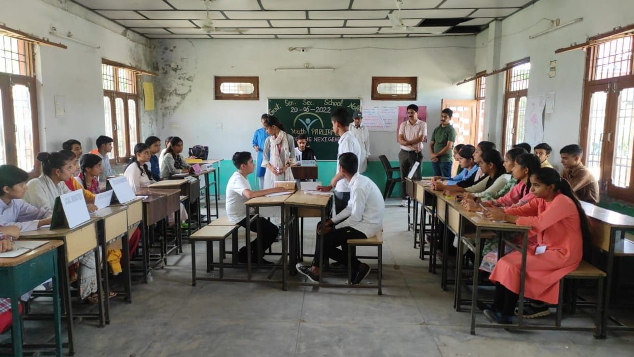 3069 students took part in youth parliament