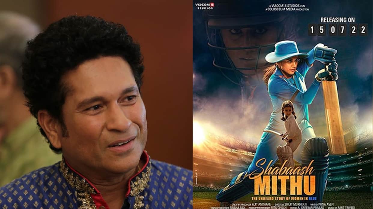 Sachin Tendulkar said Shabaash Mithu Trailer is heartwarming I am looking forward to watching the movie