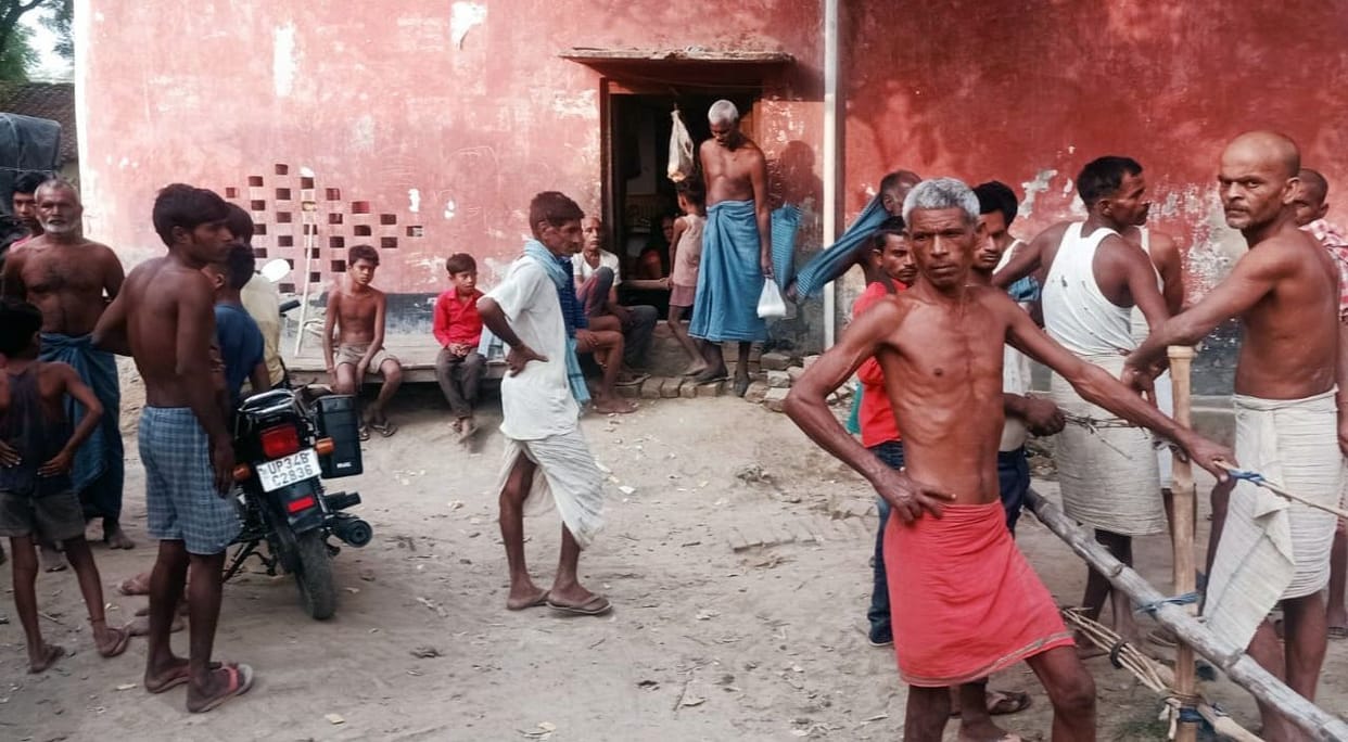 Father was beaten to death with a stick for not giving money