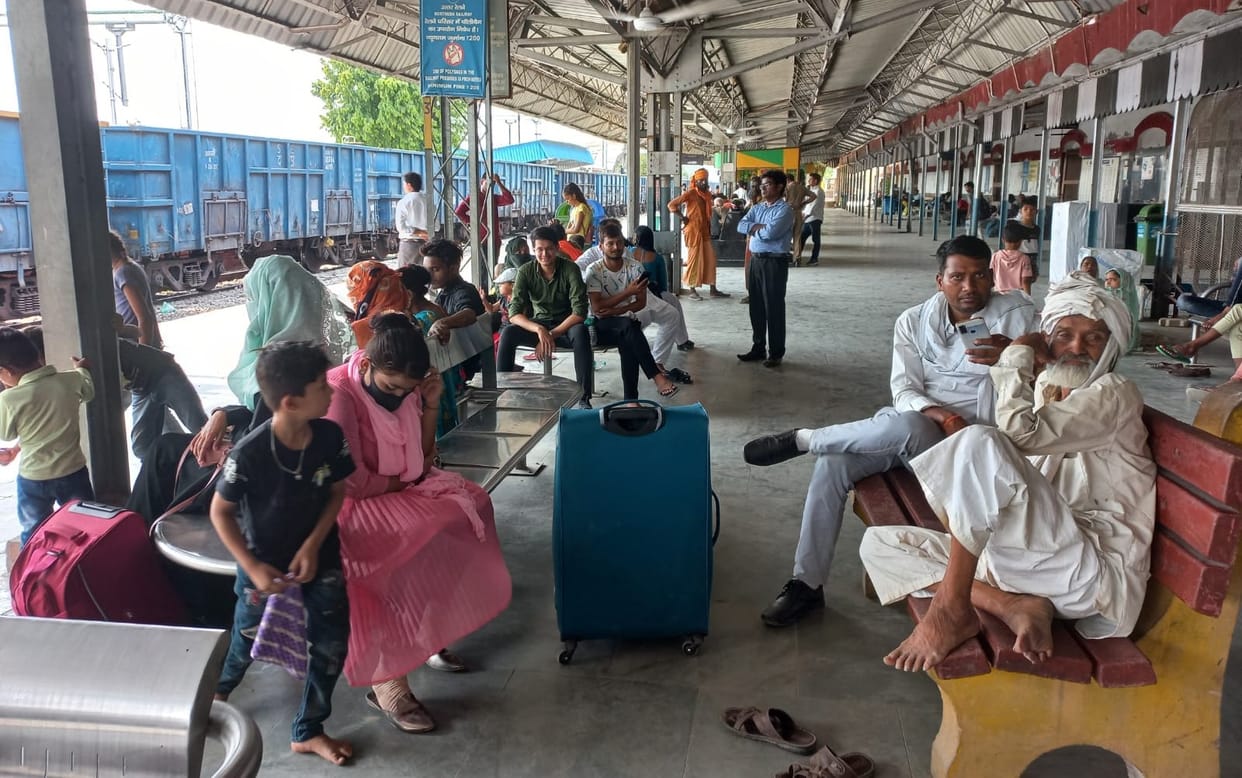 9 trains canceled due to nuisance, less passengers seen at roadways bus stand