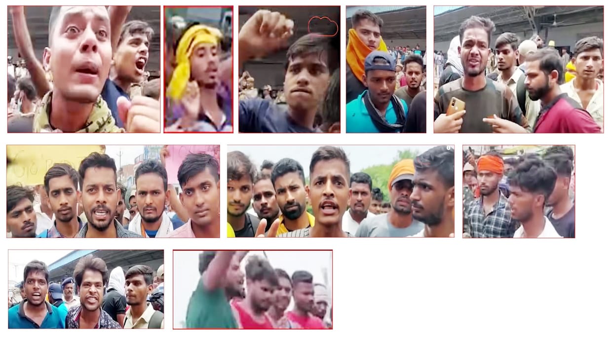 Agnipath Protest Deoria Police engaged in exposing the protesters gathering full details album released