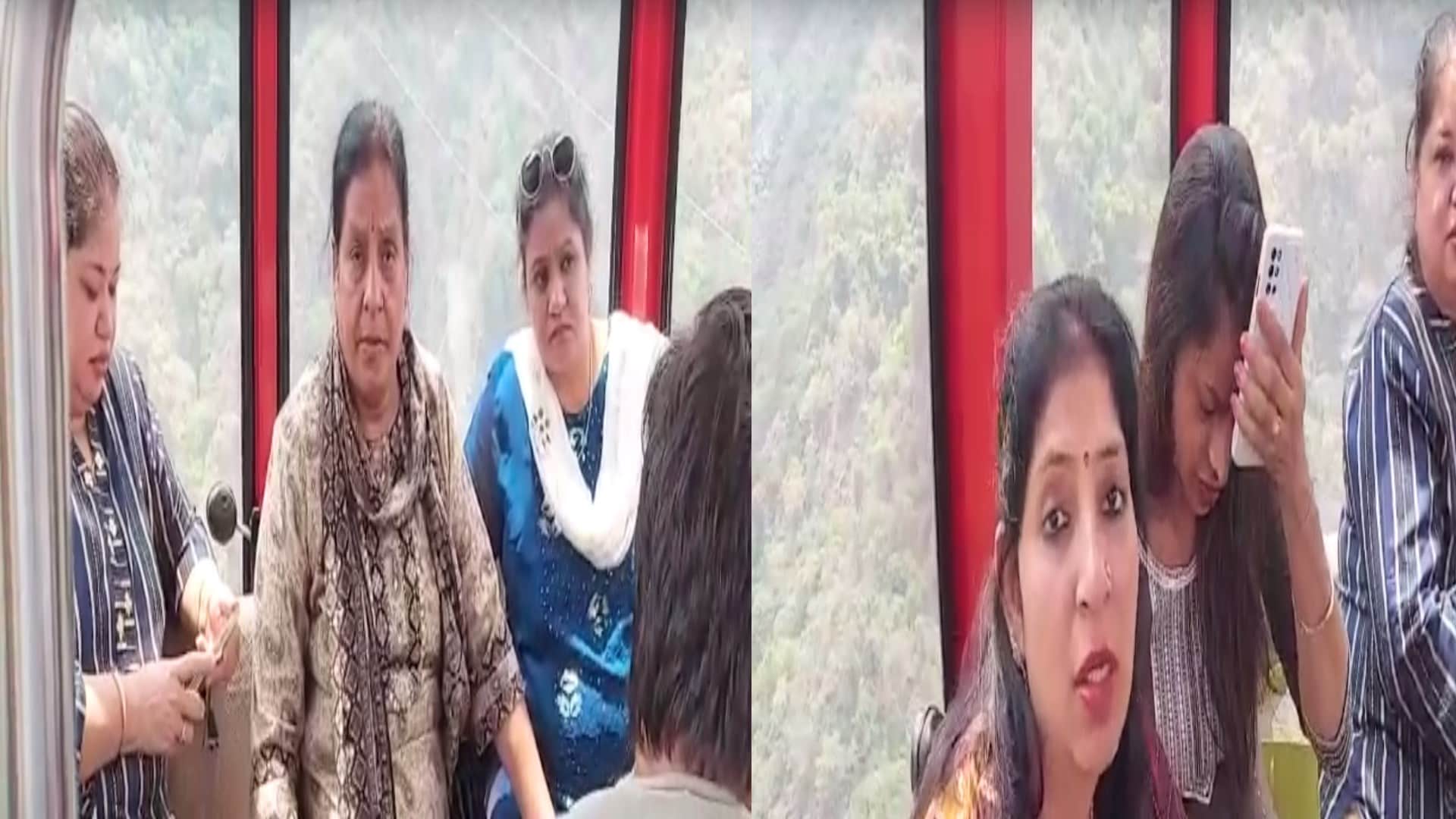 Timber Trail Trolley Parwanoo The breaths of 11 tourists stuck in the air for almost six hours at a height of 150 feet