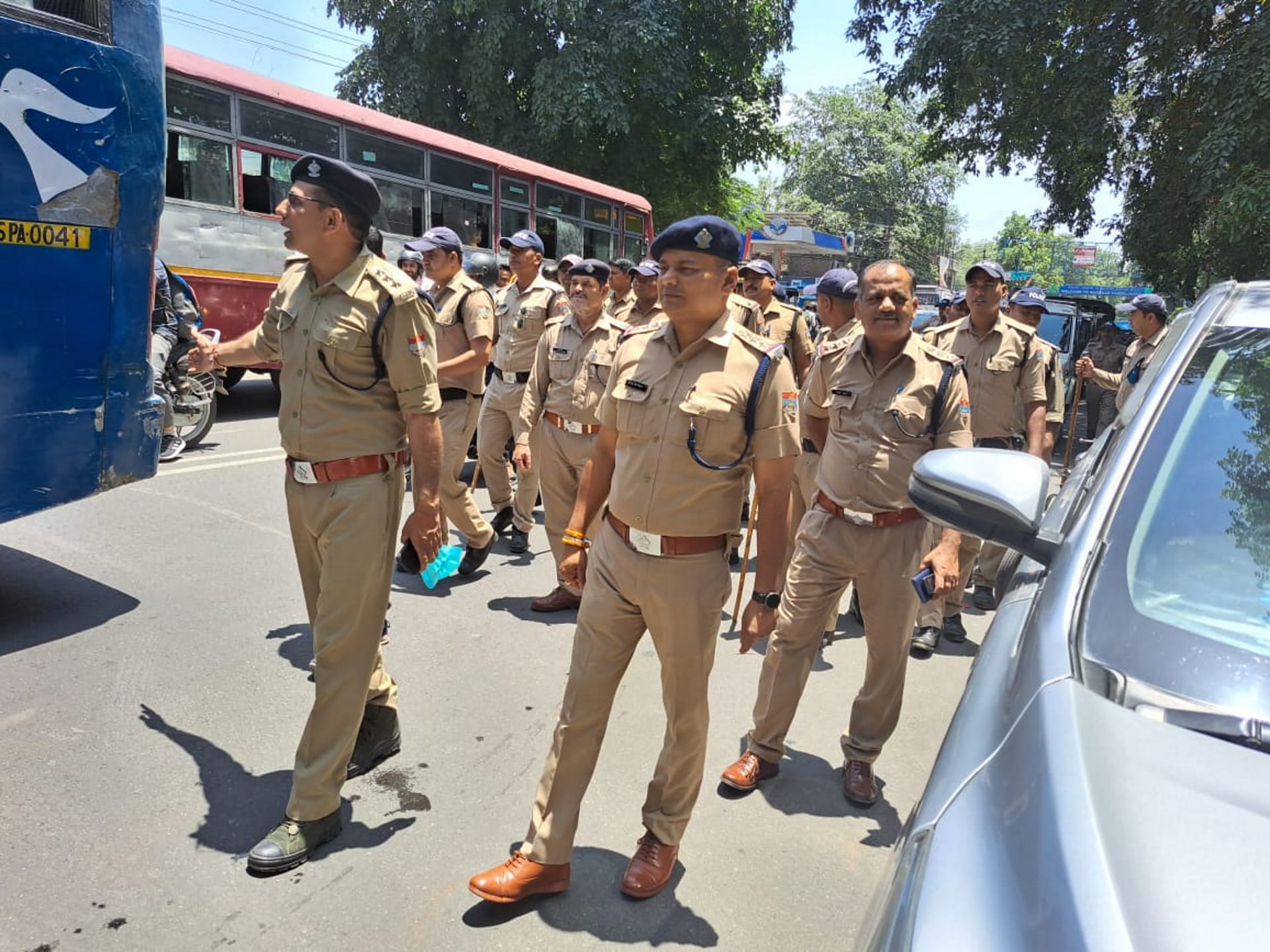 Kanwar Yatra 2022, Traffic plan, Police administration issued traffic and parking plan for Kanwar Yatra