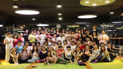 International Yoga Day: Saurabh from Meerut, awakening spirit of yoga among foreigners, inspired China people to become vegetarian